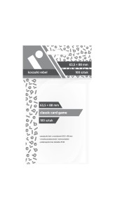 Koszulki na karty Rebel (64x89 mm) "Classic Card Game", 100 sztuk
