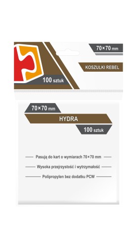 Koszulki na karty Rebel (70x70 mm) Hydra, 100 sztuk.jpg